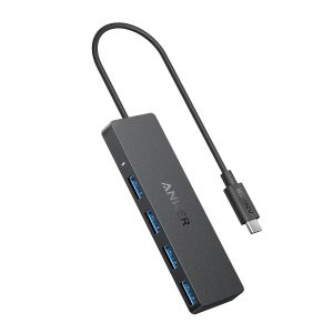 Hub Anker USB-C Data 4-in-1 5Gbps, Negru