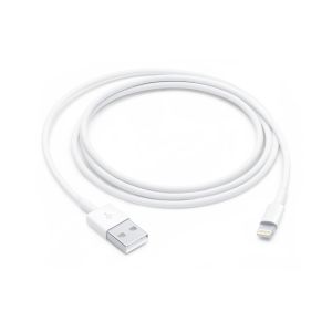 Cablu de date Apple Lightning la USB, 1 m, Alb