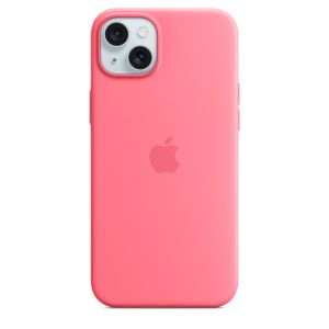 Husa de protectie Apple pentru Apple iPhone 15 din Silicon cu MagSafe, Roz