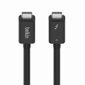Cablu Belkin CONNECT Thunderbolt 4, 2m, Active Active Cable 2m, Negru