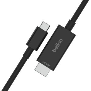 Cablu Belkin CONNECT, USB-C la HDMI 2.1, 2m, Negru