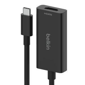 Adaptor Belkin CONNECT USB-C la HDMI 2.1 (8K, 4K, HDR compatible), Negru