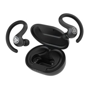 Casti Bluetooth JLAB JBuds Air Sport, True Wireless Earbuds, Negru