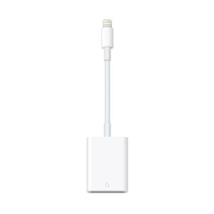 Adaptor Apple Lightning la SD Card, Alb