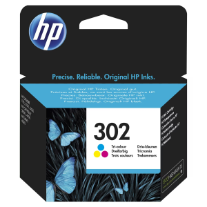 Cartus cerneala HP 302, F6U65AE, Tricolor, Eligibil Instant Ink