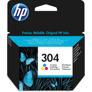 Cartus cerneala HP 304 N9K05AE, Tricolor, eligibil Instant Ink