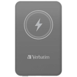 Power Bank Verbatim 5.000mAh Charge'n'Go Magnetic wireless, Gri
