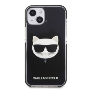 Husa telefon Karl Lagerfeld, Choupette Head Case pentru Apple iPhone 13 mini, Negru