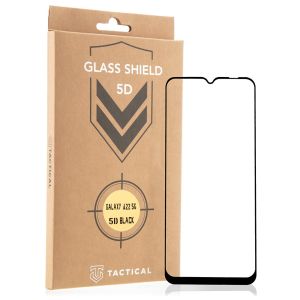 Folie de protectie telefon Tactical, Glass Shield, 5D, pentru Samsung Galaxy A22 5G, Negru