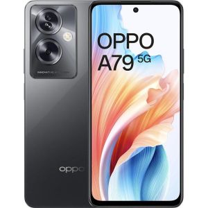 Telefon mobil Oppo A79, 8GB RAM, 256GB, 5G, Dual-SIM, Negru Mystery