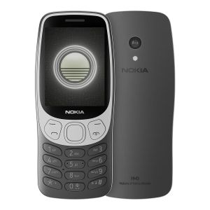 Telefon Mobil Nokia 3210 (2024), Dual Sim, 4G, Negru Grunge