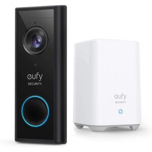 Kit sonerie WiFi video 2k Anker Eufy negru + homebase