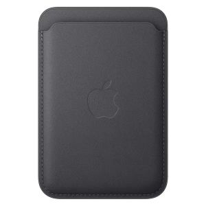Portcard Magnetic Apple pentru iPhone FineWoven cu MagSafe - Black