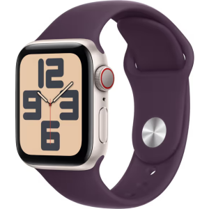 Curea Apple pentru Apple Watch, 2024, 40mm, Plum Sport - M/L