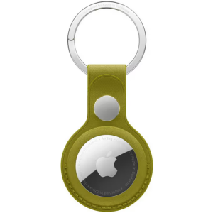 Breloc Apple pentru Apple AirTag, FineWoven Key Ring - Chartreuse