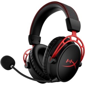 Casti Over the Ear cu microfon HP HyperX Cloud Alpha, wireless, negru
