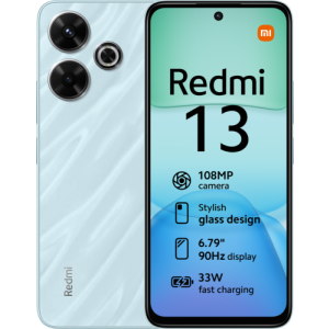 Telefon Mobil Xiaomi Redmi 13, 6GB RAM, Memorie 128GB, Albastru