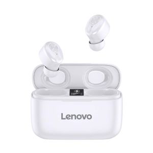 Casti In-Ear Lenovo, HT18, True Wireless, Alb
