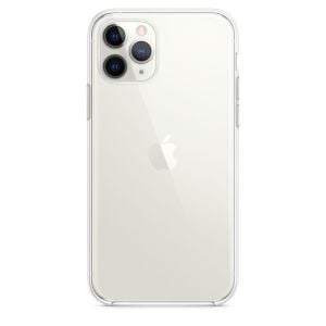 Husa de protectie telefon Iphone 11 Pro Max, Apple, Silicon, MX0H2ZM/A, Clear Case