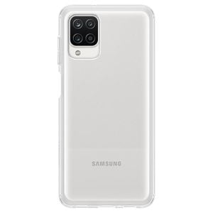 Husa de protectie telefon Samsung Soft Clear Cover pentru Samsung Galaxy A12, EF-QA125TTEGEU, Transparent