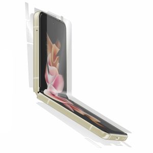 Folie Alien Surface, pentru Samsung Z Flip3 5G, Protectie ecran, spate, laterale si camera, Transparent