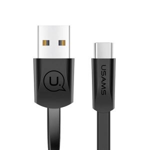  Cablu de date Micro-USB Usams, U2, 1.2m, SJ201MIC01, Negru