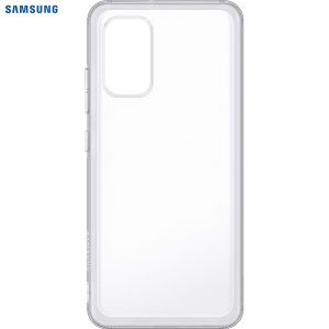 Husa de protectie telefon Samsung Soft Clear Cover pentru Samsung Galaxy A32 4G, EF-QA325TTEGEU, Transparent