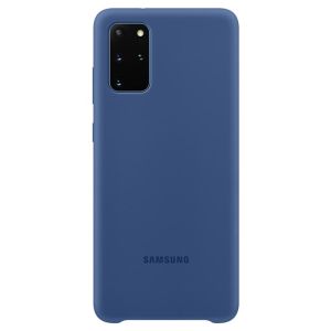 Husa de protectie telefon Samsung Silicone Cover pentru Samsung Galaxy S20 Plus, EF-PG985TNEGEU, Albastru