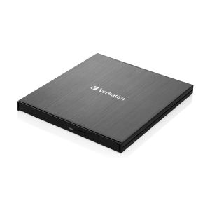 DVD Writer Extern Verbatim Slimline Usb3.2, Usb-C, Negru