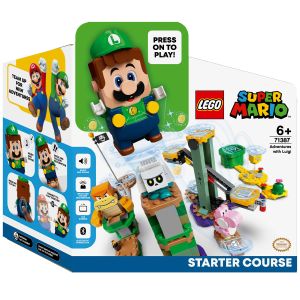 LEGO® Super Mario: Aventurile lui Luigi: set de baza 71387, 280 piese, Multicolor
