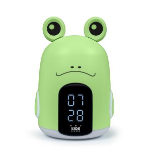 Ceas cu alarma Bigben Kids Alarm Clock With Night Light With Three Green Frog Sounds
