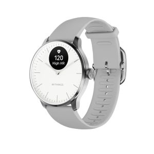 Ceas Smartwatch Withings Scanwatch Light 37mm, Alb