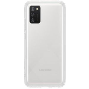 Husa telefon Samsung Soft Clear Cover pentru Samsung Galaxy A03s, Transparent