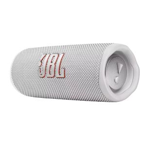 Boxa portabila JBL Flip 6, Bluetooth, IP67, Alb