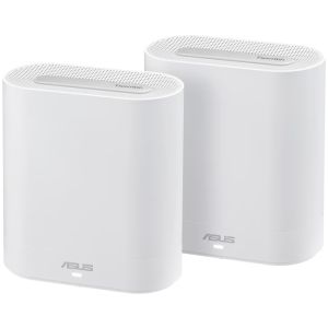 Sistem Mesh Asus Expert EBM68(W2PK), AX7800Tri-Band WiFi 6 Mesh WiFi System