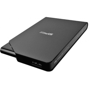 HDD extern portabil Silicon Power Stream S03 1TB, USB 3.0, Negru