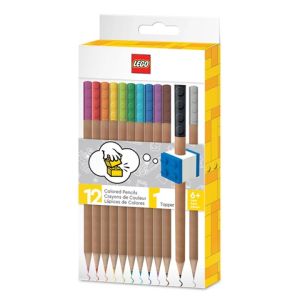 LEGO Ghiozdane si rechizite: Set 12 creioane colorate LEGO 