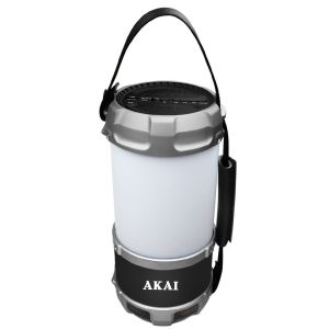 Boxa portabila felinar AKAI ABTS-S38, cu Bluetooth, USB, FM radio, 16W, Multicolor