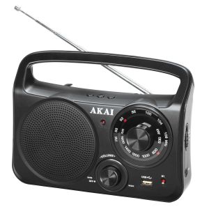 Radio Portabil, Bluetooth, AKAI APR-85BT, Negru