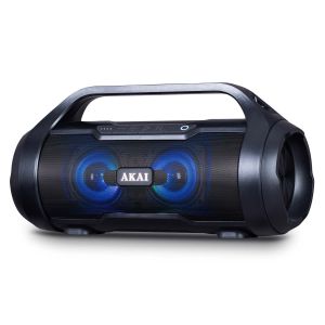 Boxa portabila, Bluetooth, rezistenta la apa AKAI ABTS-50 , Radio FM , USB ,SD card, Negru