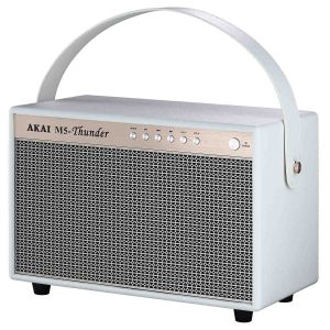 Boxa Portabila Akai M5-THUNDER, Bluetooth 5.0 Tweeter Dome, Maro