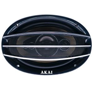 Boxe auto AKAI cu 5 cai OVALE 6*9" ACS-696, Negru