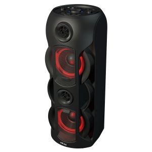 Boxa Portabila Akai Party Speaker 370, 60W, Radio, USB, micro-SD, Negru