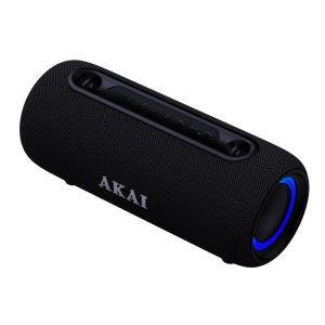 Boxa portabila Akai, Bluetooth, IPX5, 15W, ABTSW-40, Negru