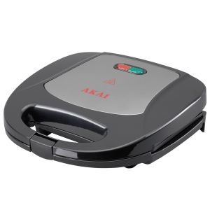Sandwich maker Akai ASM-178, 750W, Negru