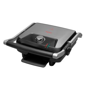 Sandwich-maker Akai AGR-246, 2000W, Argintiu