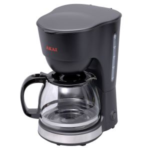 Cafetiera Akai ACM-910, 1540W, 1.75L, anti-picurare, Negru