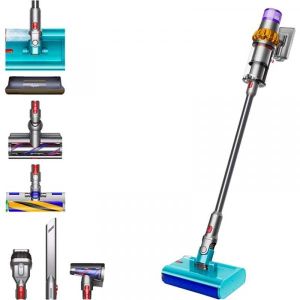 Aspirator vertical fara fir cu spalare Dyson V15s Detect Submarine