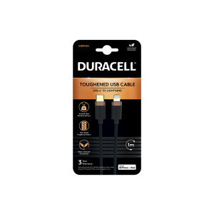 Cablu Duracell USB-C to Lightning C94 1m Negru