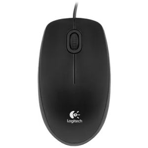 Logitech B100 Mouse Black 